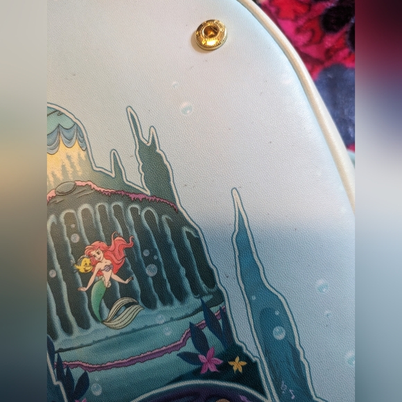 Disney Loungefly The Little Mermaid Mini Backpack - Picture 14 of 16